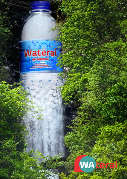 Wateral adalah air minum yang menyegarkan berasal dari pegunungan.