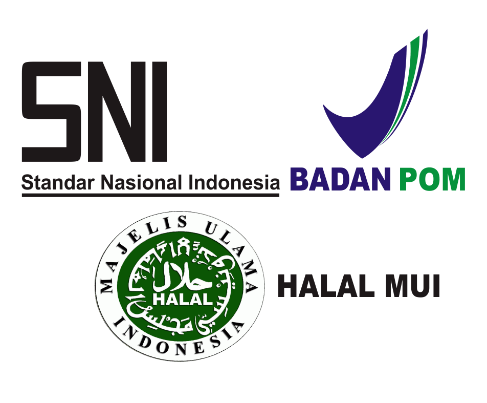 WAteral telah tersertifikasi SNI,BPOM, dan Halal sehingga terjamin kualitasnya