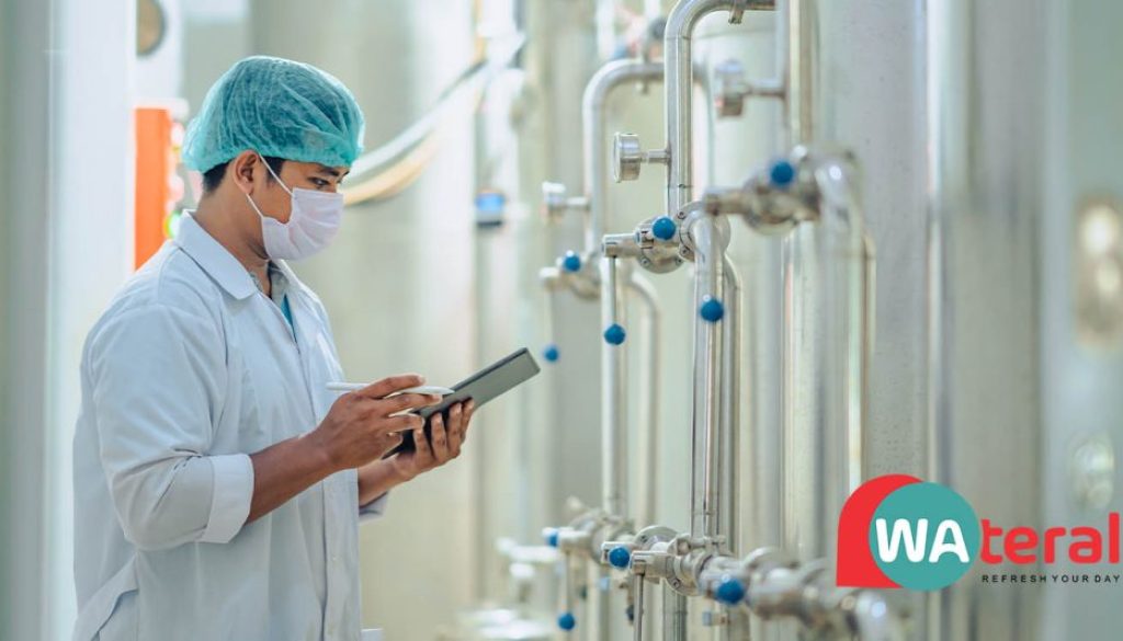 Wateral Disuling dan Diproses Dengan Tekhnologi Tinggi